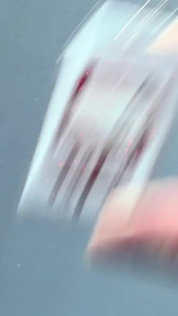 Colgante de bolsa de sangre / Hecho a mano / Llavero / Porta insignias / Soporte para teléfono video poster