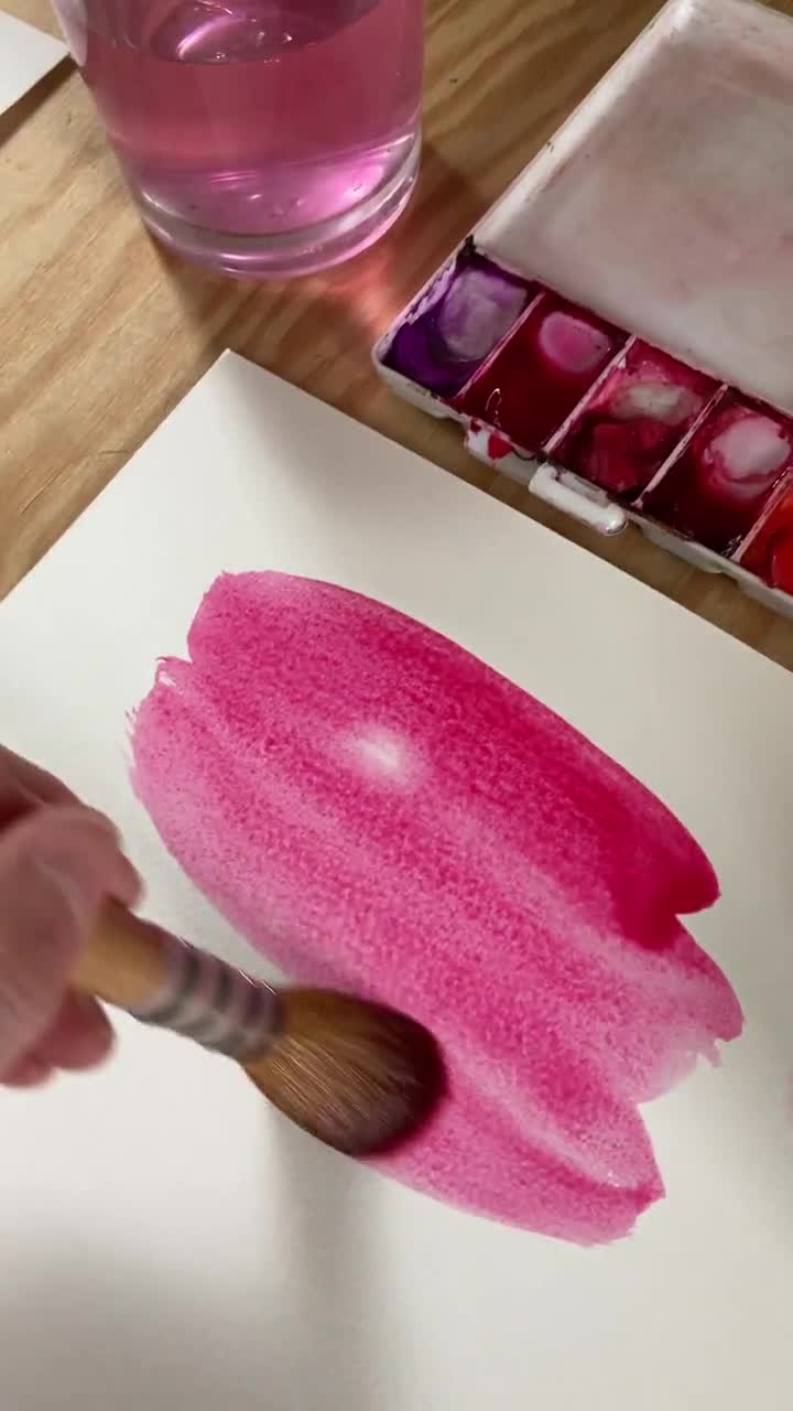 Pro Arte Series 45 Sablesque Blend Mop Brush Size 6 the Exact Watercolour  Paintbrush That Harriet Uses on  