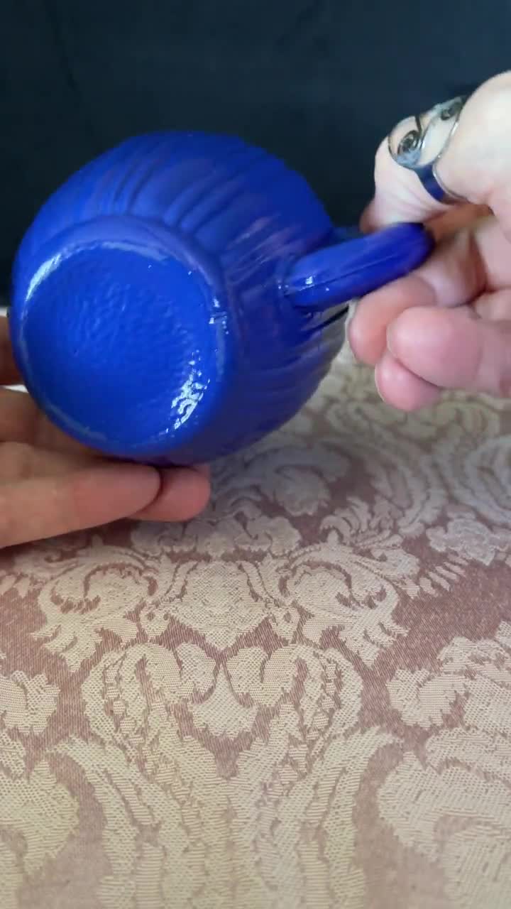 1950年代のヘーゼルアトラス コバルトブルー ゲイレインボー ミルク