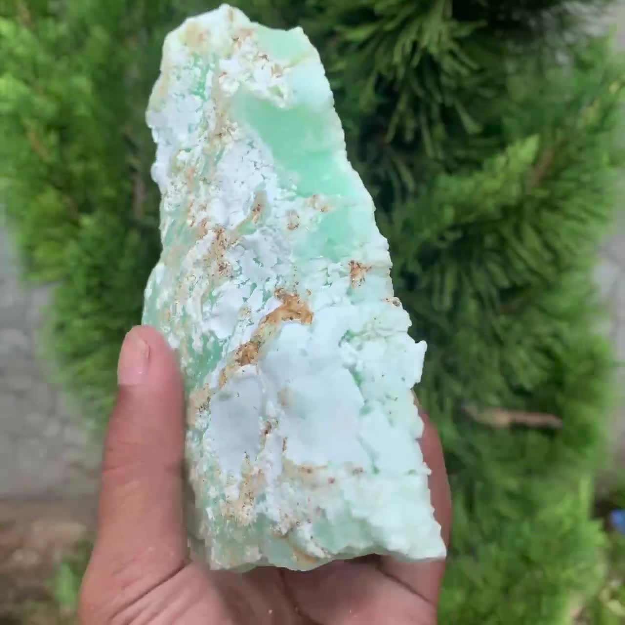 415g..chrysoprase Apple-green Chalcedony - Etsy