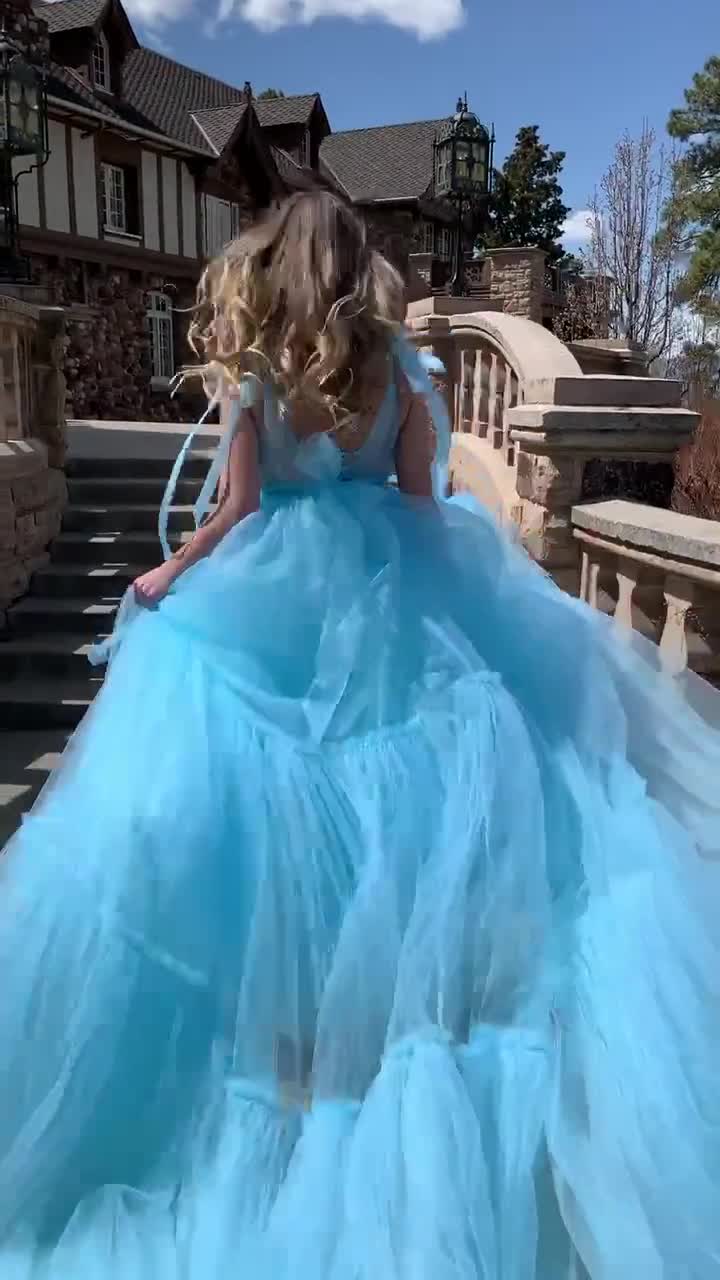 For Mom Tulle Maternity Baby Shower Dress Baby Shower Dress, Maternity Dress,  Maternity Gown, Pregnancy Gown,