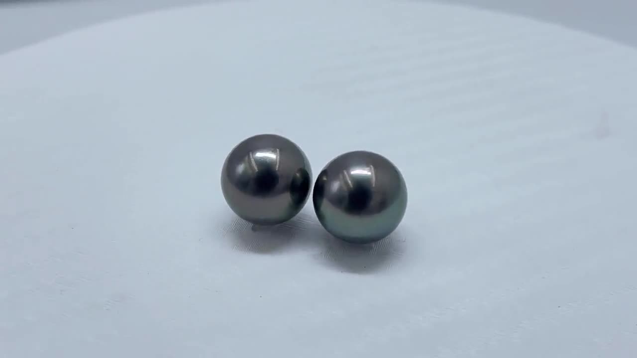 10.5 MM Size(Approx.) Luster AA| Natural Real Tahitian Loose deals Pearl | Black Tone Color| Round Shape| Personalize Gift |Seawater Pearl