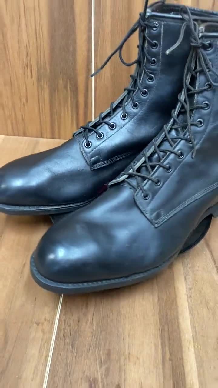 70's NOS Addison Shoe Co. Combat Jump Utility Army Boots