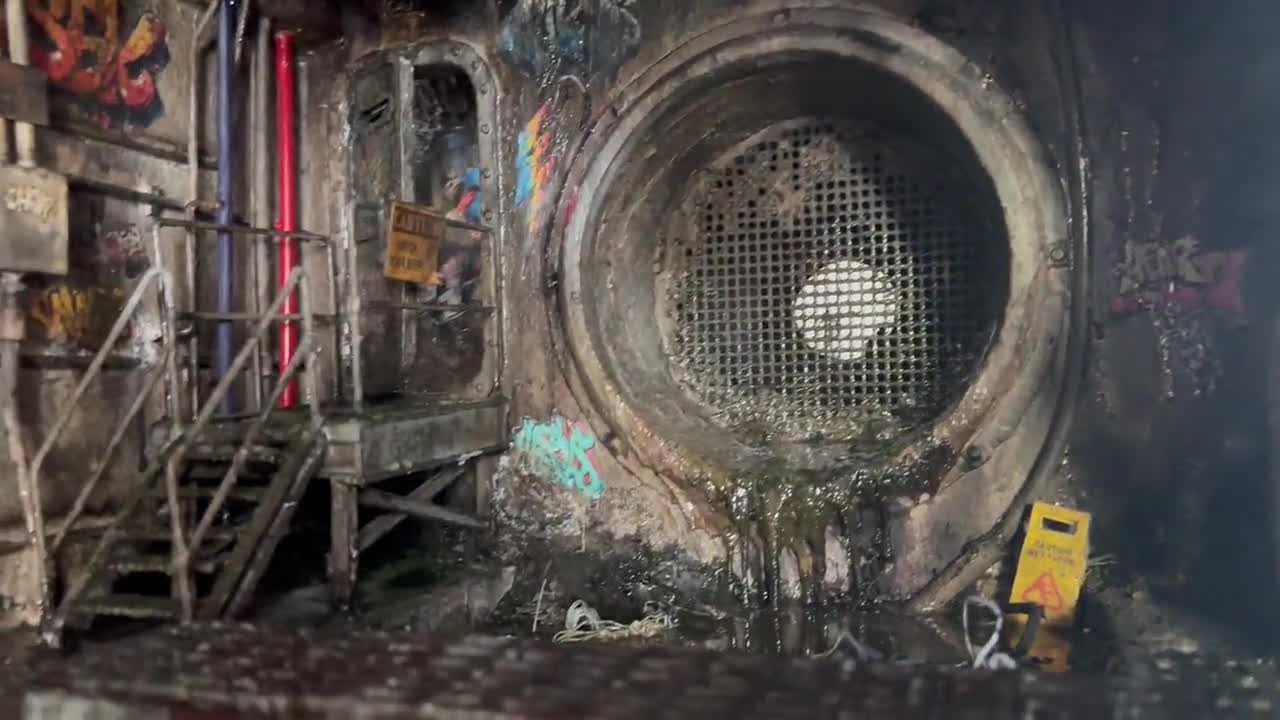 1:12 Scale Sewer Diorama, Action Figure Display, Entertainment