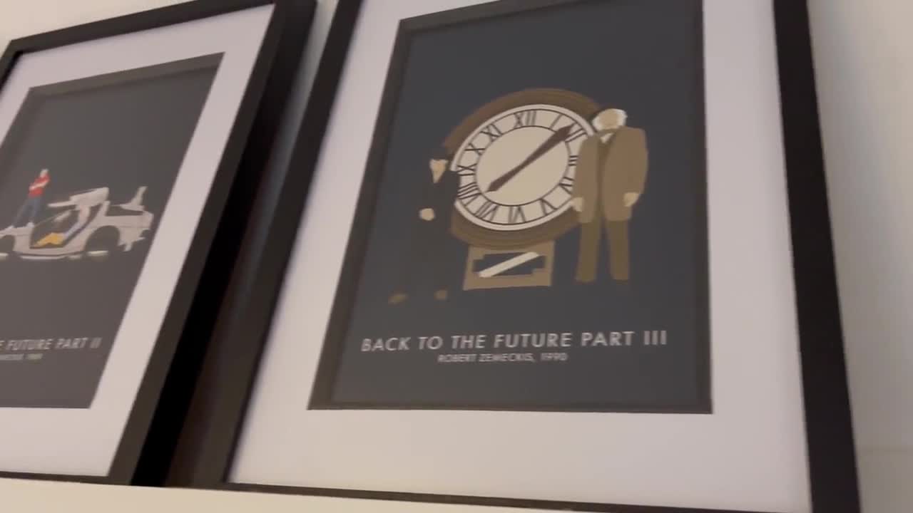 Back to the Future Trilogy 3-poster Set - A3 & A4 Prints