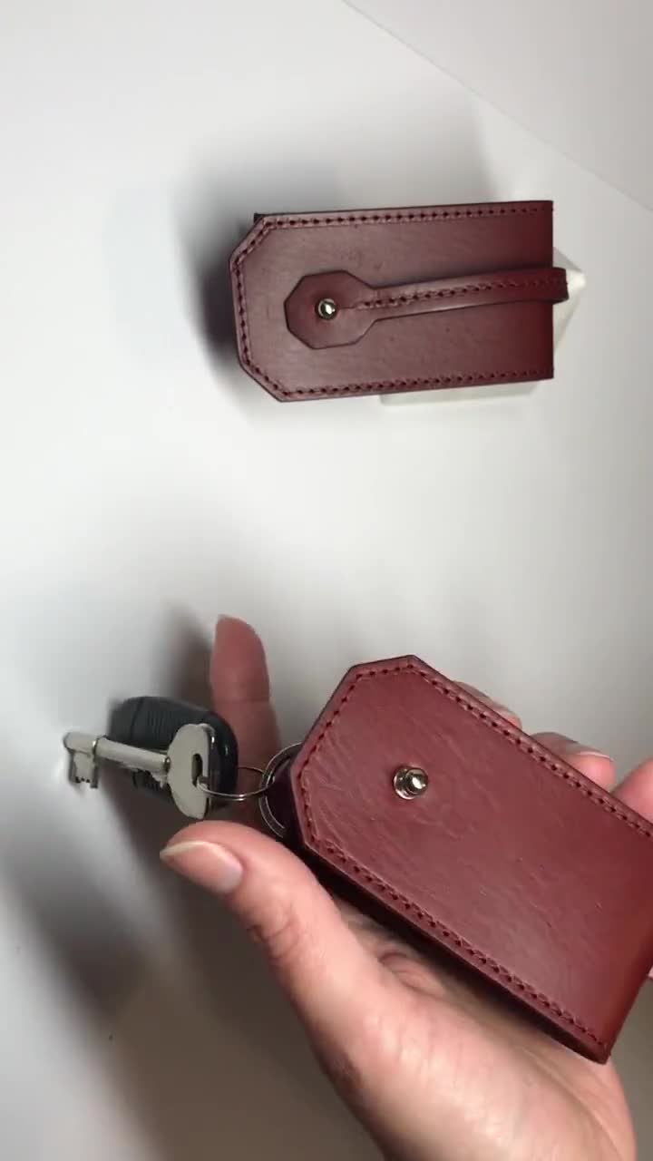 Leather Key Holder, Leather Key Case, Key's Pouch 