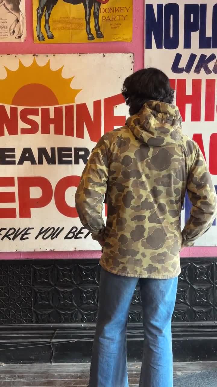 1980s Columbia Sportswear Company Gortex Frog Camo Jacket