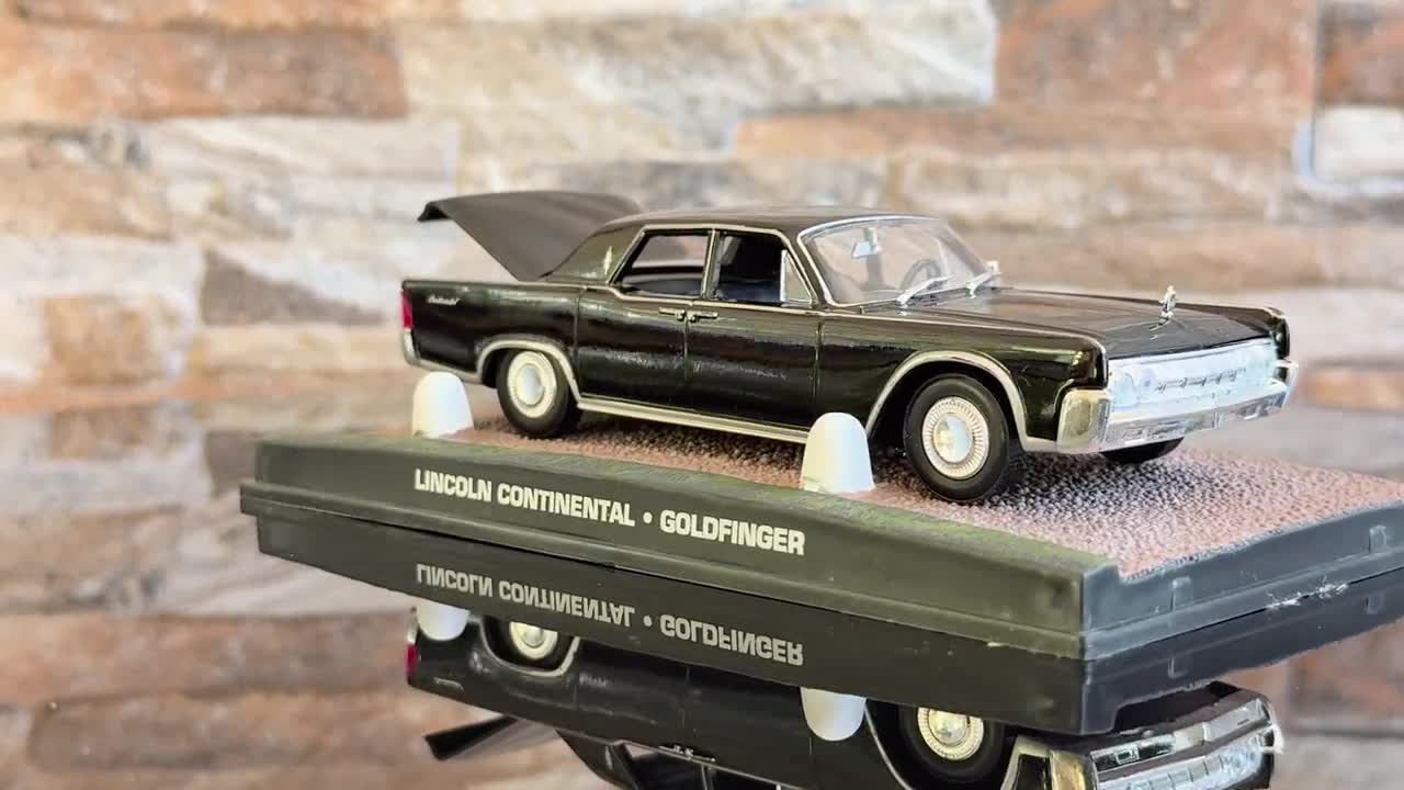 Lincoln Continental , Diecast Cars , 007 James Bond Goldfinger