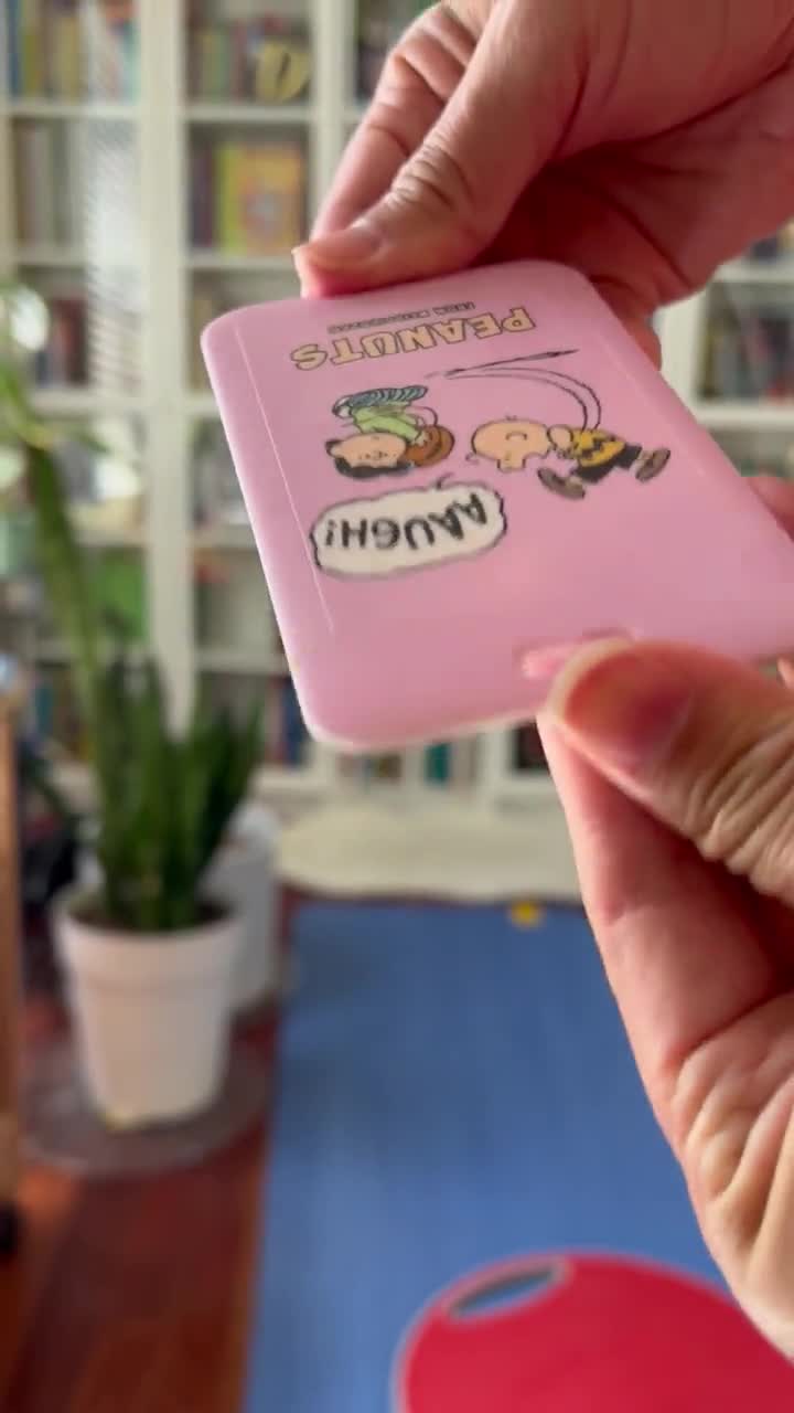 Peanuts/ Snoopy ID Holder/ Badge Holder/ Card Lanyard/ Keychain