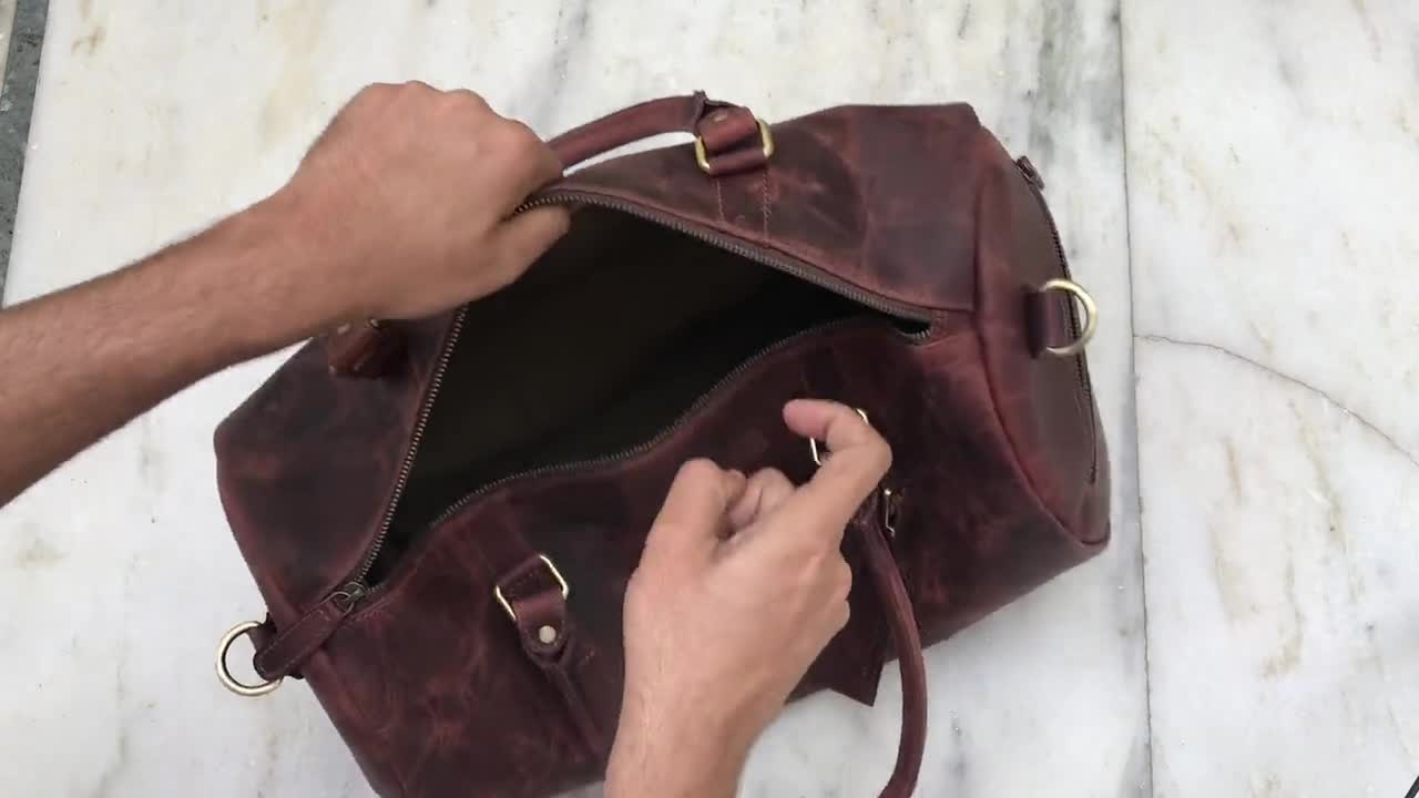 Multi Color Buffalo Leather Portfolio Bag, Leather Laptop Bag