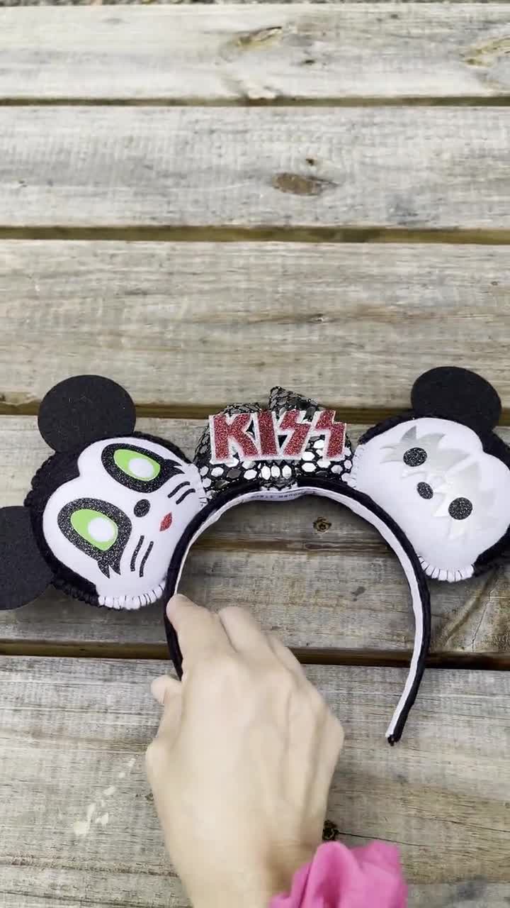 ディズニー 耳 ミッキー 耳 キッス ヘビーメタル ミッキーマウス