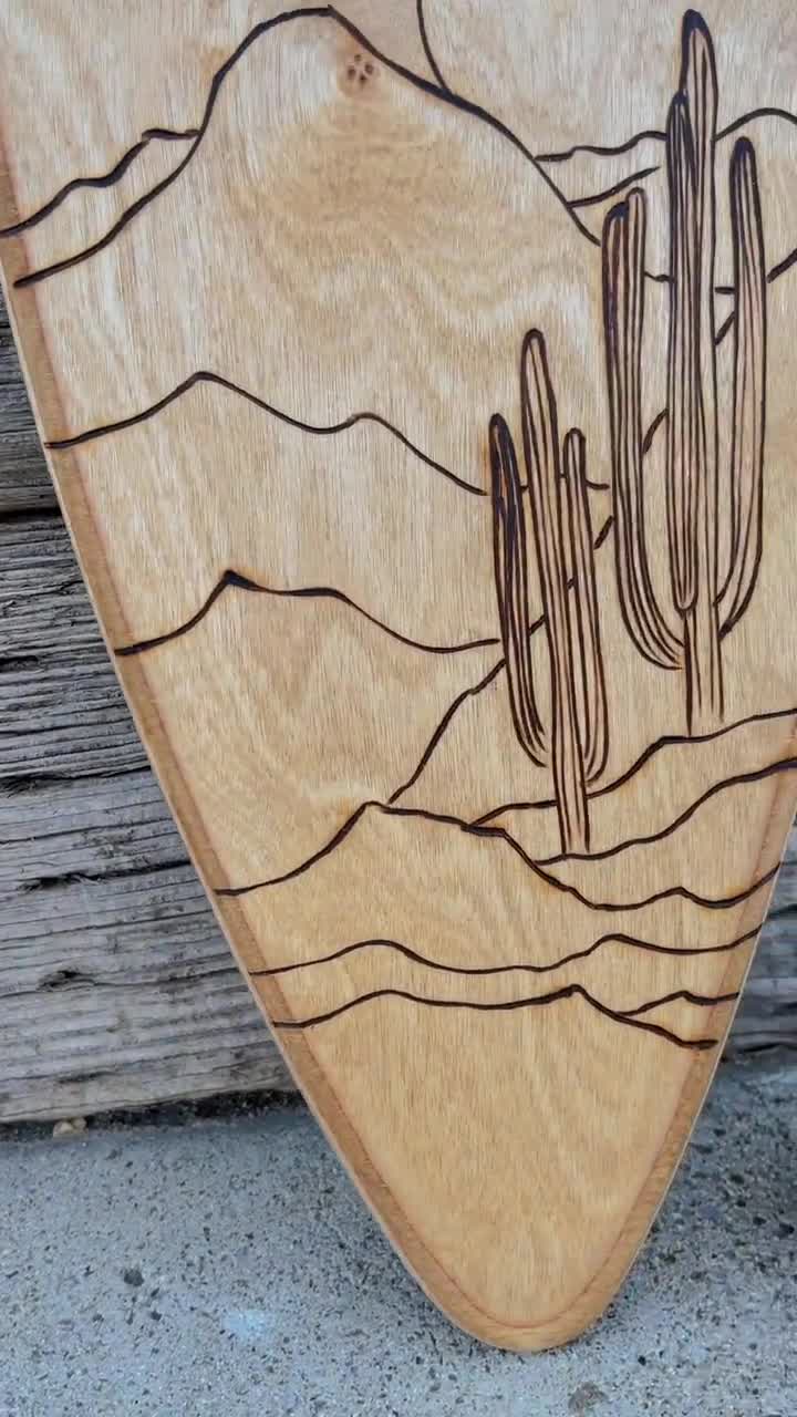Desert Surfboard Wall Hanging: Carve the Dunes 100% Handcrafted, Perfect  Gift, Ride the Desert Vibe, Free Personalization -  Denmark