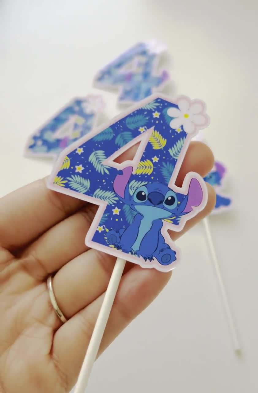 Stitch Cupcake Toppers, Stitch Birthday, Stitch Decoration, Stitch Party, Stitch Supplies, Stitch, Stitch Cake Topper video poster