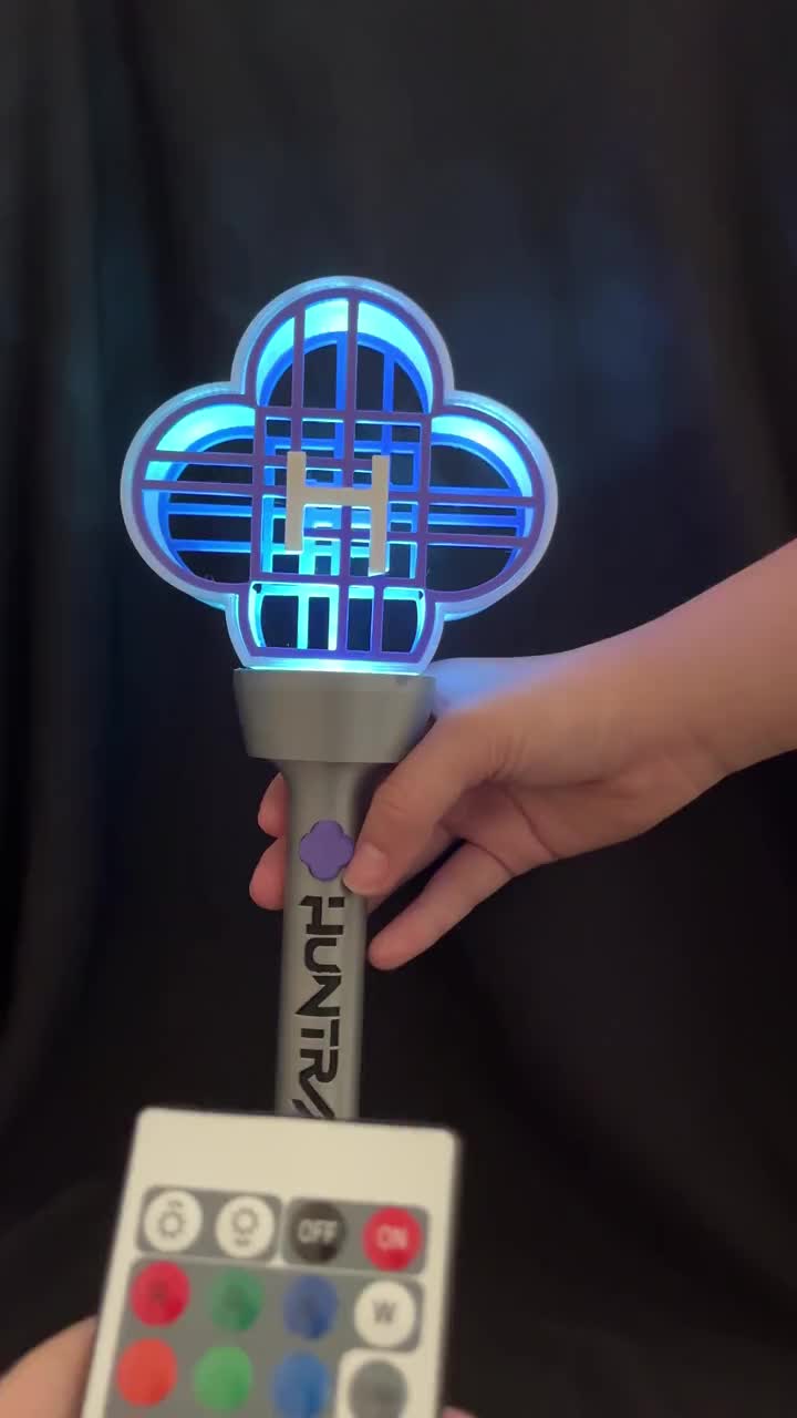 Huntrix Light Stick | K-pop Demon Hunter Concert RGB Wand - Etsy