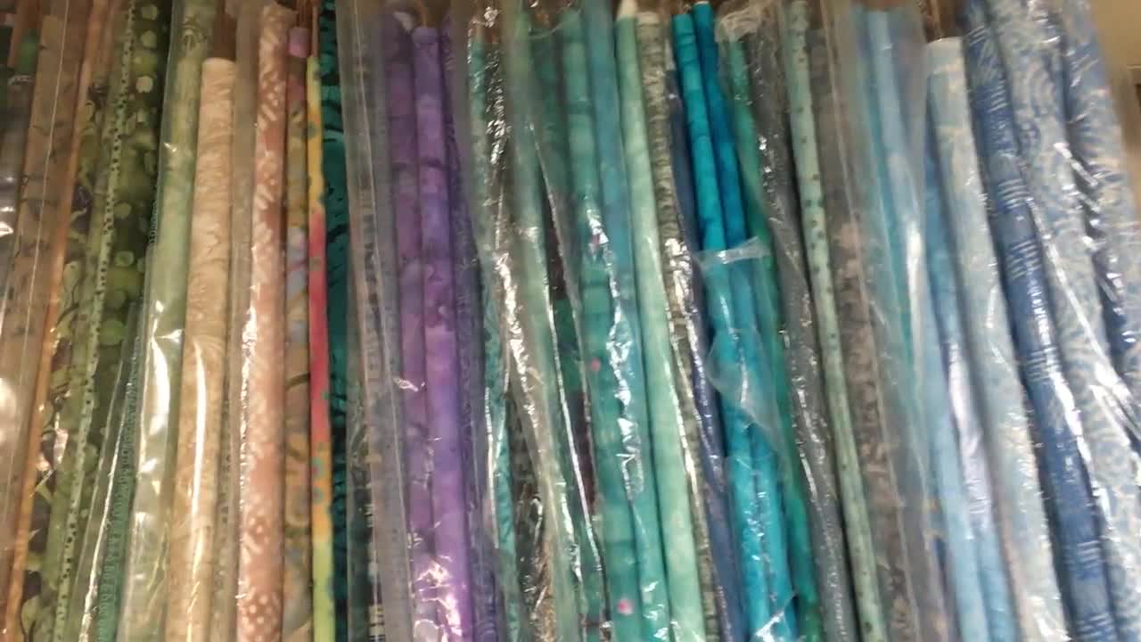 Fat Quarter Fabric Organizer 5 X 14 4 Tabs 