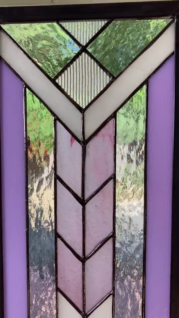30+ Prairie Style Stained Glass Patterns