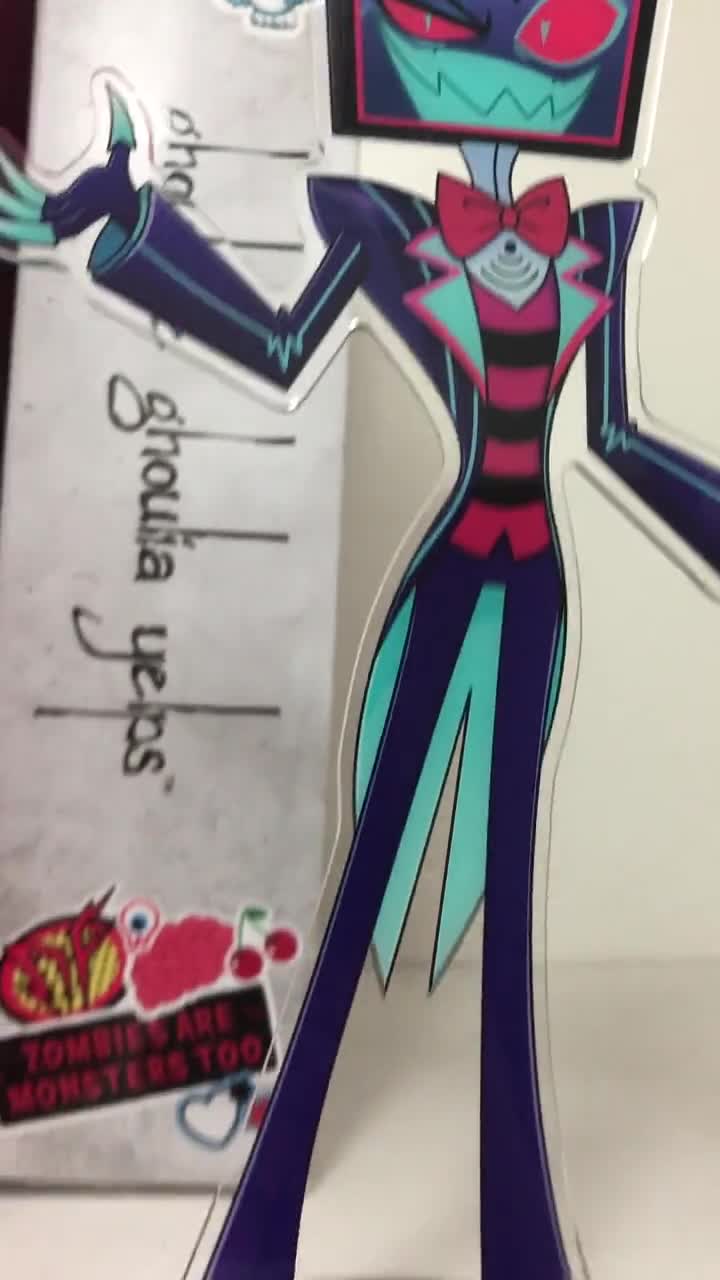 Hazbin Hotel Vees Standees LARGE SIZE - Double Sided Acrylic (made