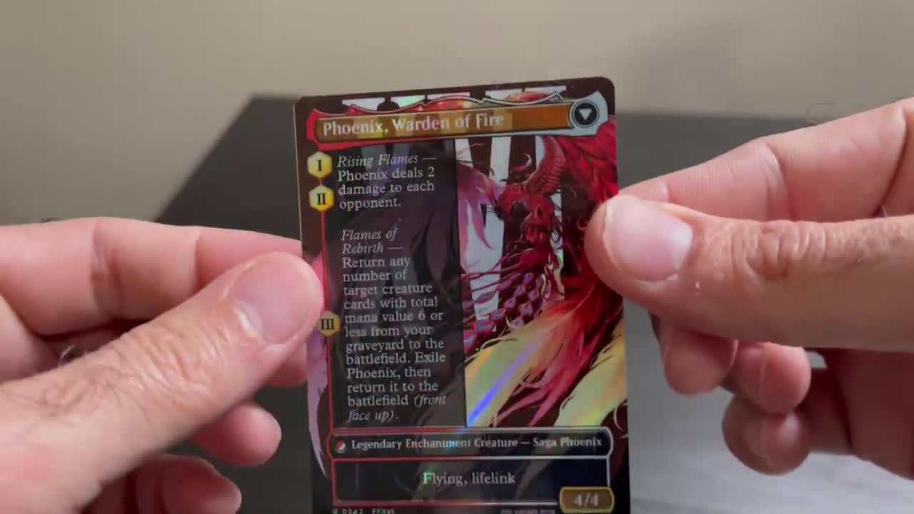 FF X MTG Holo Foil Proxy Card - Joshua, Phoenix's Dominant