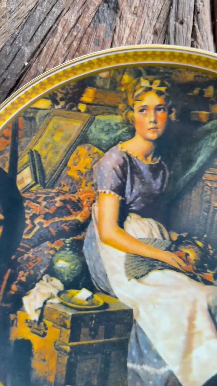 Vintage Dreaming in the Attic, Official Norman Rockwell Decorative