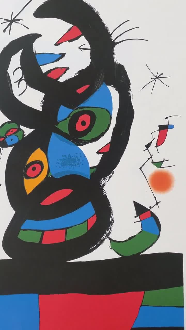 ジョアン・ミロ　（ホワン・ミロ）リトグラフ Amazon | ジョアン ミロ『Original Lithograph【LITHOGRAPHS VolumeⅣ