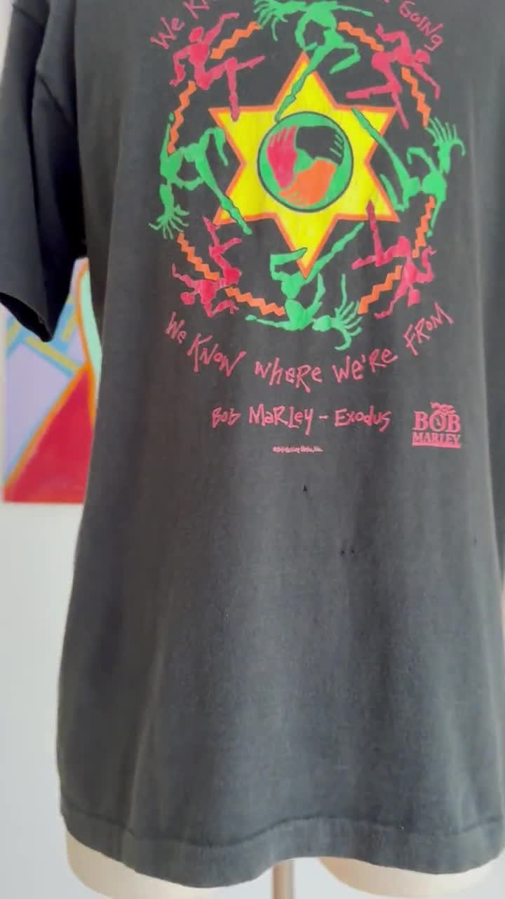 90s Bob Marley Exodus Lyrics Tuff Gong Reggae Rasta Bob Marley