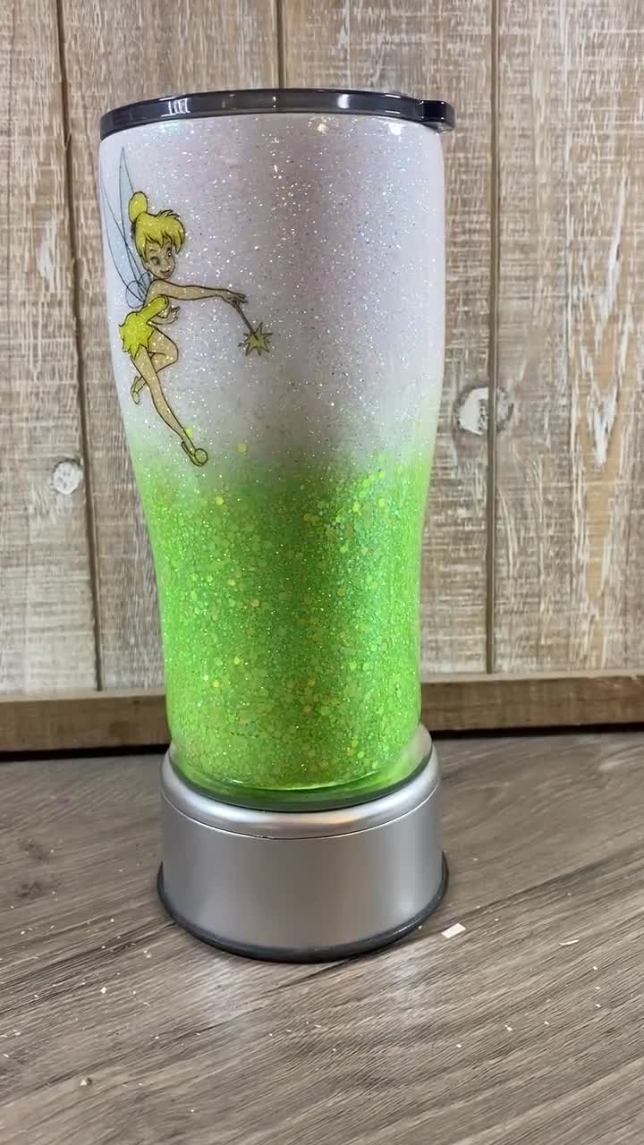 Fox Tumbler, Made With Custom Glitter and Waterslides, Wine/modern/skinny/fatty  Tumbler With Lid & Straw 