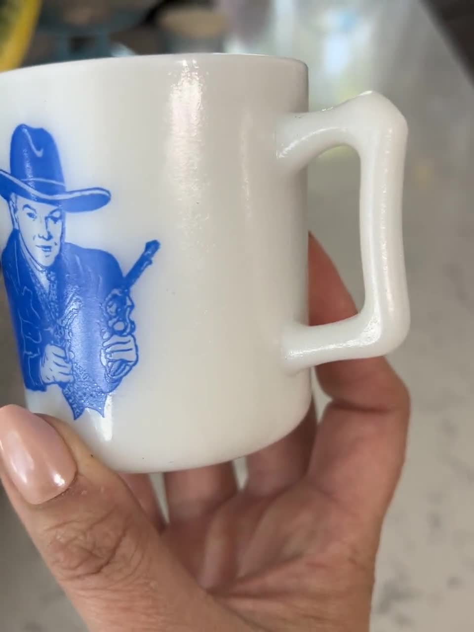 Mug Classique Rétro Vintage Avec Logo Hopalong Cassidy, Idéal Pour