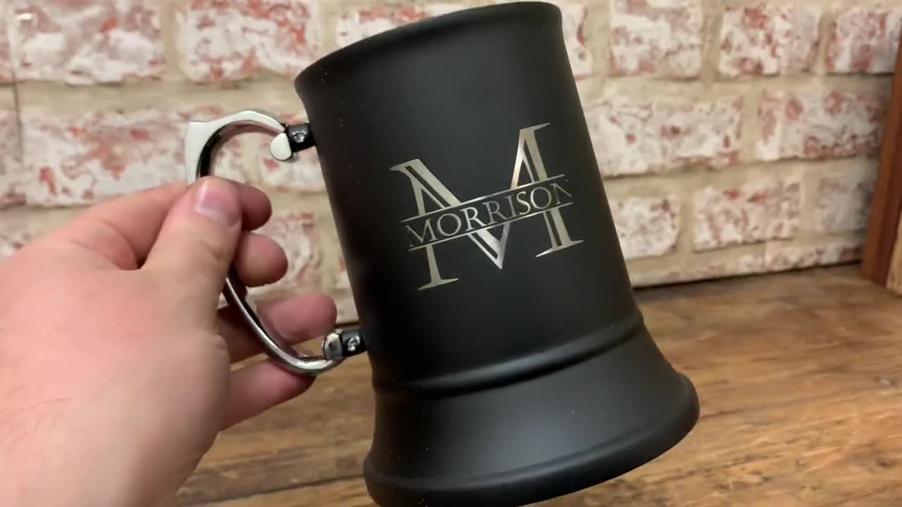 Personalised Metal Tankard Unique Drinking Gift Choice of Personalised  Designs Drinking Gifts for Him Metal Engraved Mug Gift Idea 