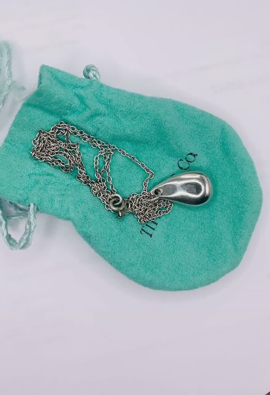 アクセサリー oldTiffany Tear drop necklace archive oldTiffany Tear drop necklace archive Tiffany Teardrop