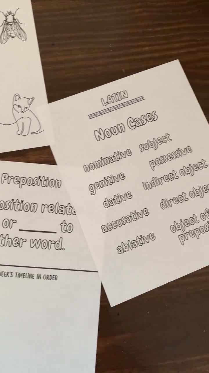 Classical Conversations Cycle 1 Complete Memory Work Activity Sheets | Instant Download | Homeschool Printable video poster