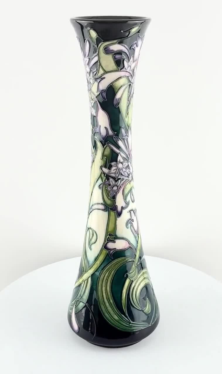 MOORCROFT ' Isis ' Pattern Vase Designed by Emma Bossons 2003