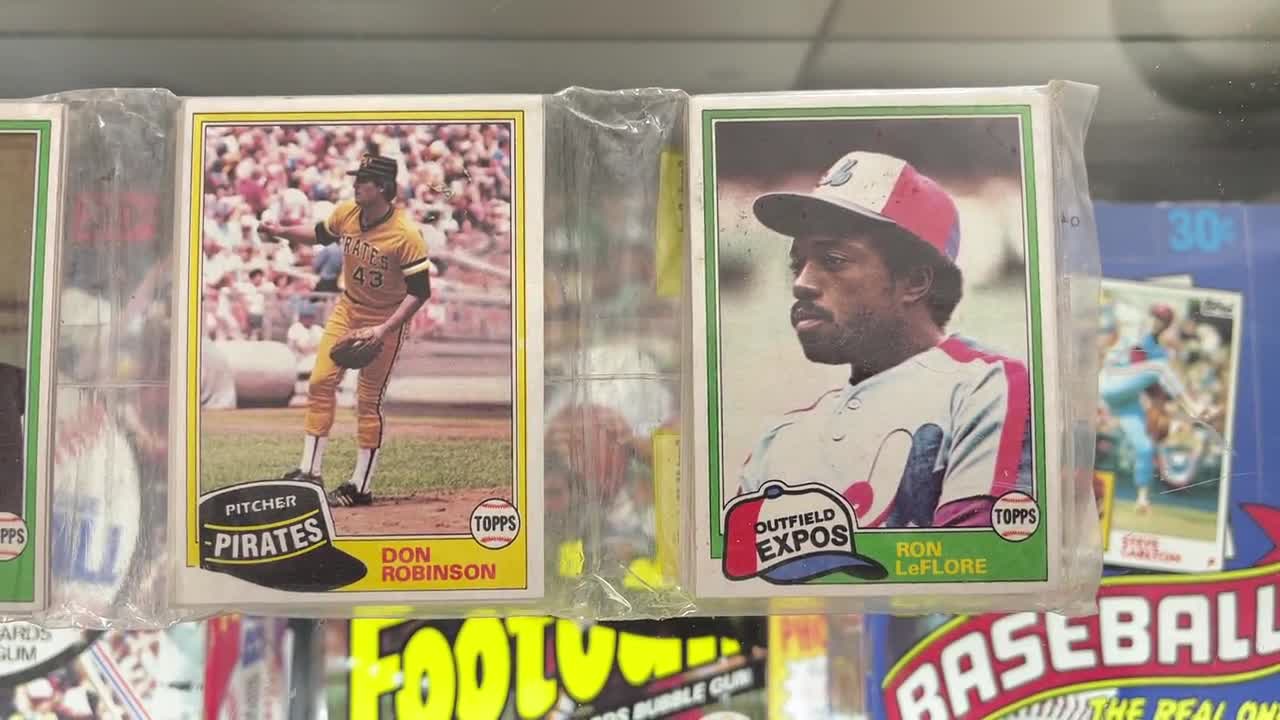 1981 Topps Baseball Rack Pack - Unopened, 48 Cards, Heavier