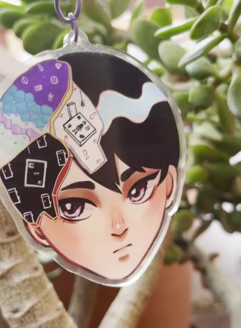 Omori Headspace Acrylic Keychain - Etsy