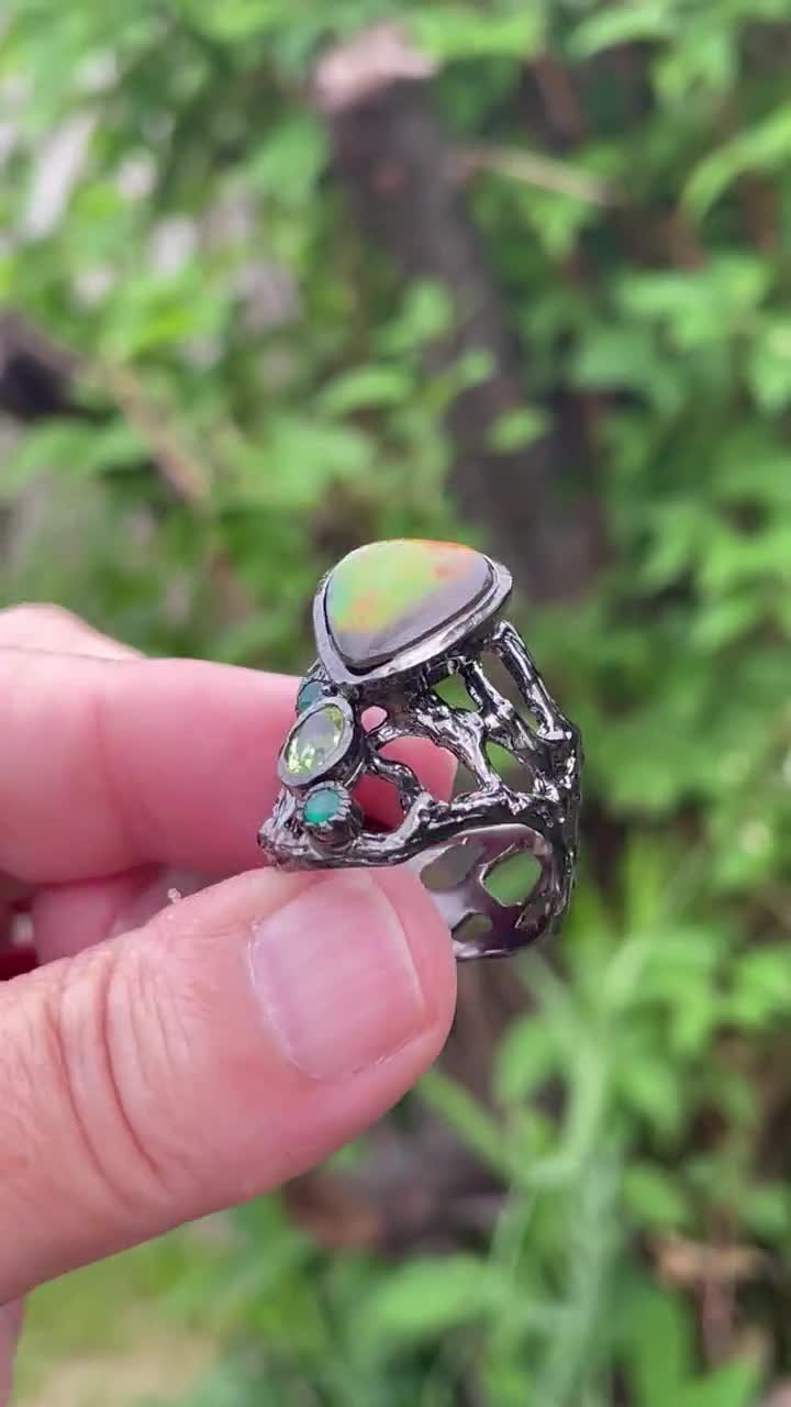 アンモライト Resin Top 70 x 50 x 15 mm, 76 g アンモライト Resin Top 72x 44.7x18 mm ,121 g - メルカリ