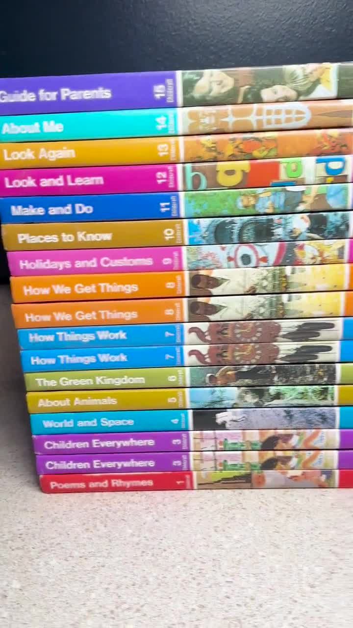 Childcraft Series 1982 Vintage Children's Books Choose Your