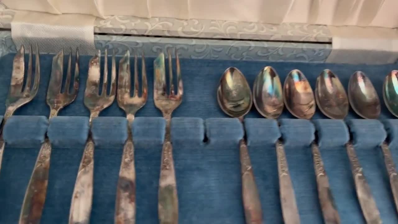 YE OMAN PLATE Epns イギリスアンティーク フォークセット YE OMAN PLATE Epns イギリスアンティーク フォークセット イギリス