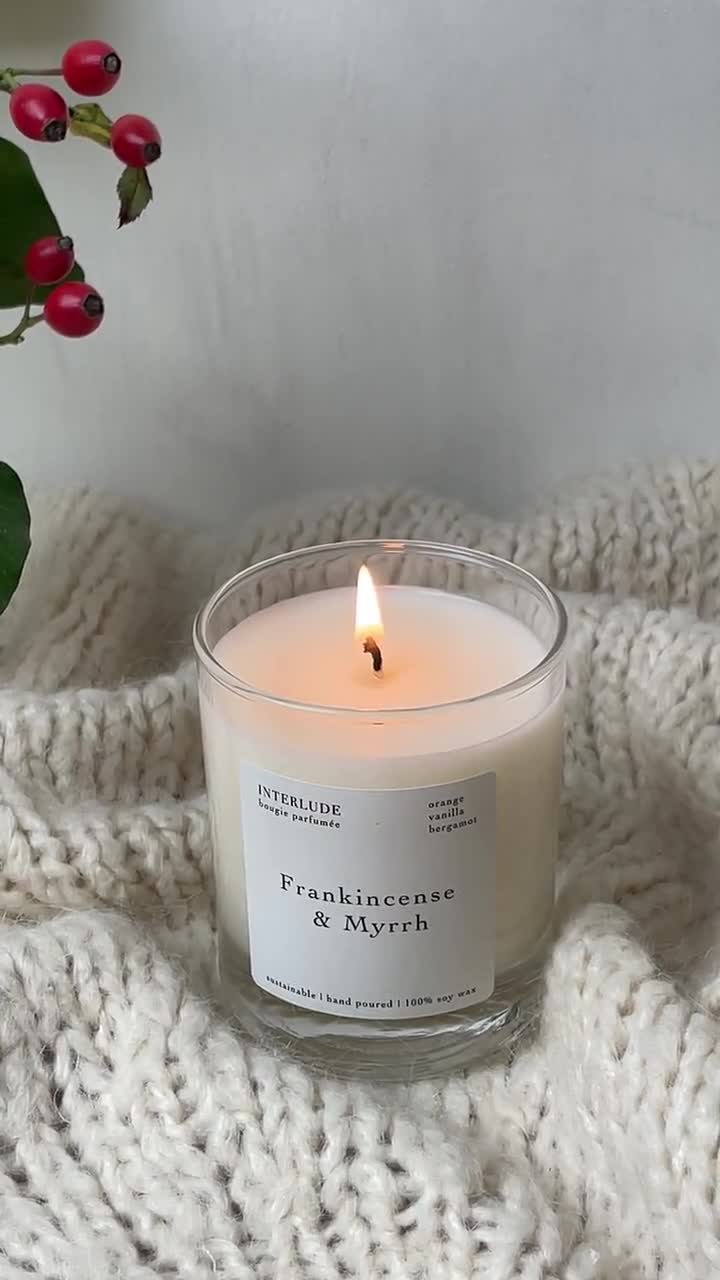 Deity, Frankincense + Myrrh Luxury Soy Candle