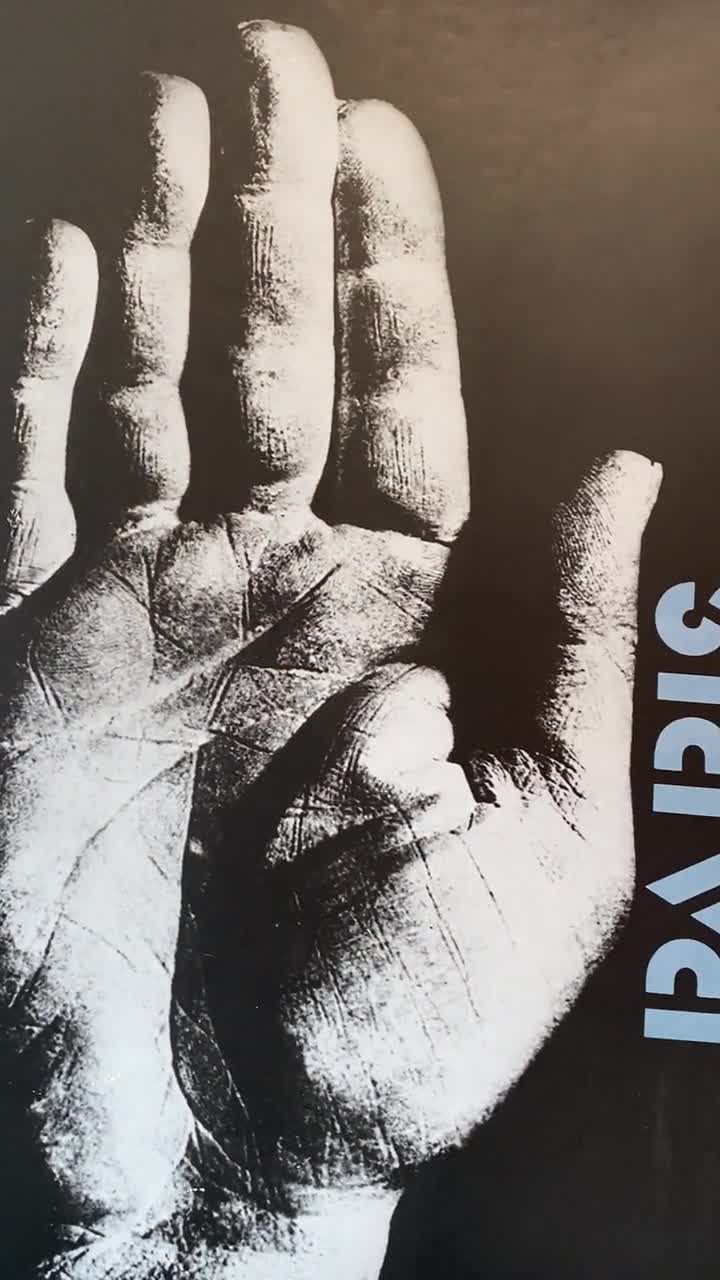 オリジナルのヴィンテージフランス展覧会ポスター、「パリ ピカソ