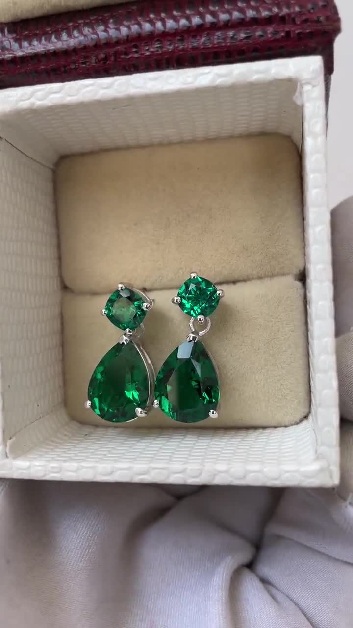 Vintage Light Green Earings With Inlay Designs for Sale in Wichita, KS -  OfferUp