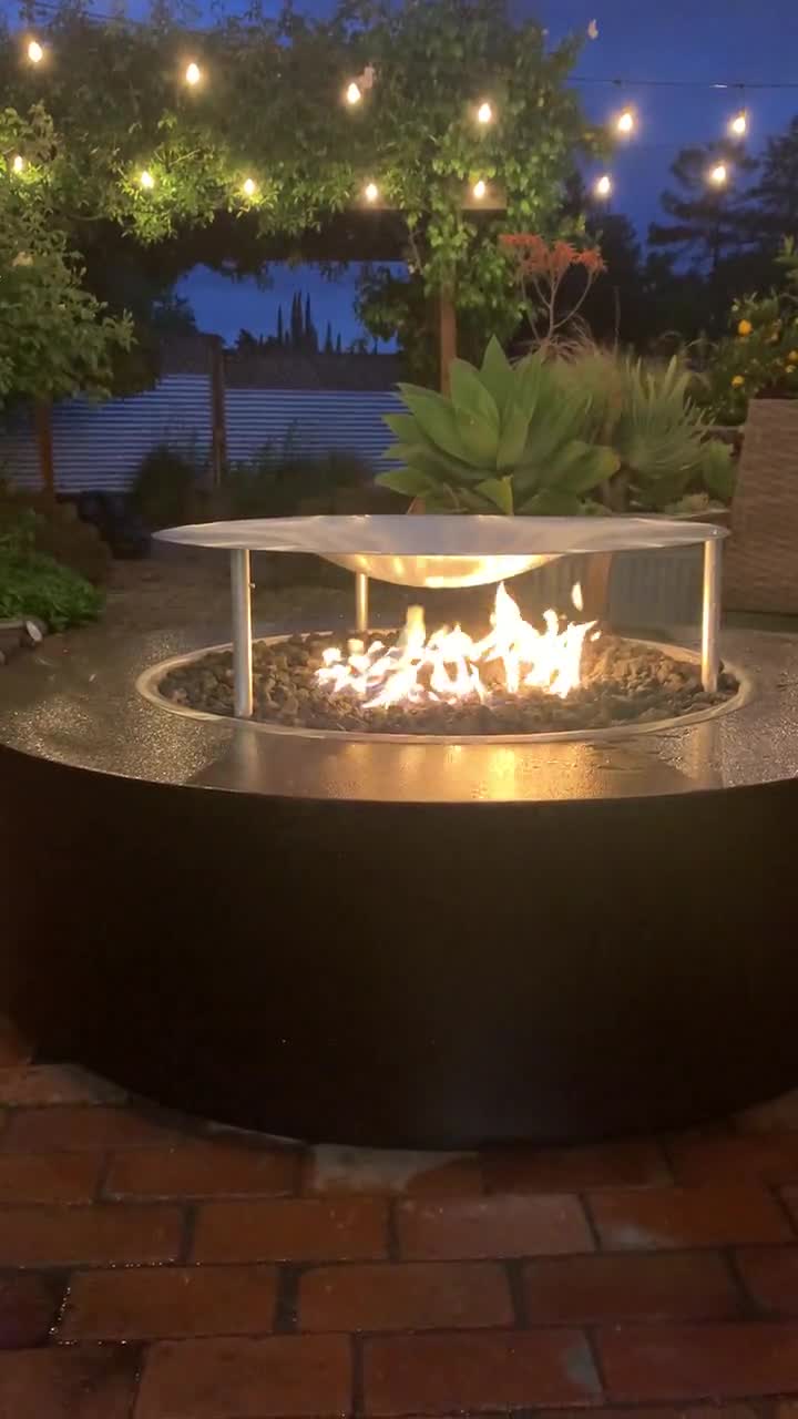 28 Fire Pit Heat Deflector / Reflector and Cover for Better Warmth  Heatsaver Use Your Backyard or Patio in the Fall and Spring 