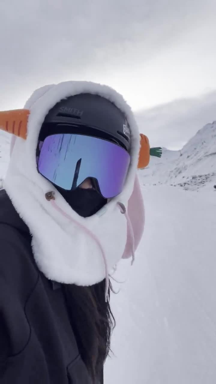 Couvre casque ski avec oreilles de lapin - Frendo