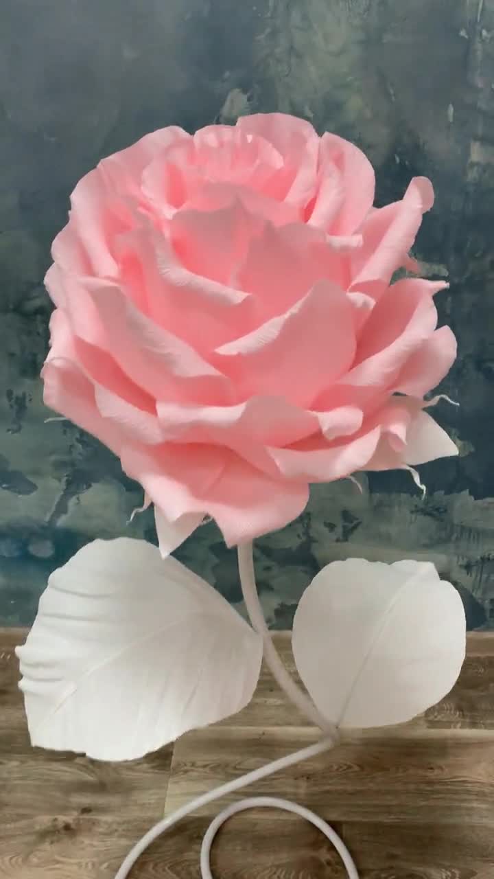 Crepe Paper Roses, Paper Roses Bouquet, Paper Flower Bouquet