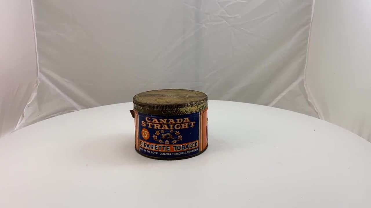 rare canadian tobacco tins Ever stumbled across a piece of history that made you pause?  Imagine the stories this Forest Freres Tin has absorbed over the decades. Can you picture where it will TWENTY GRAND FINE-CUT TOBACCO Antique
