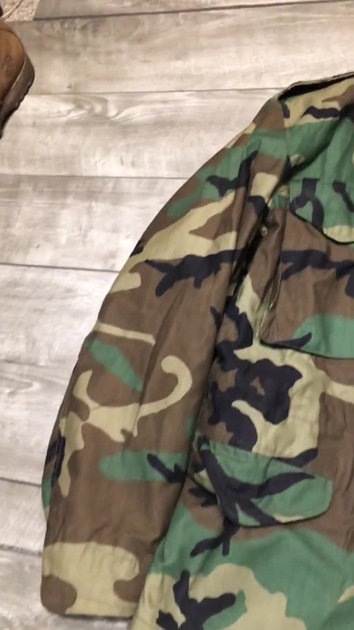 GOLDEN MFG M65 M-R/WL 4th ② Vintage Golden MFG M65 US Military Field Cold Weather Field Coat