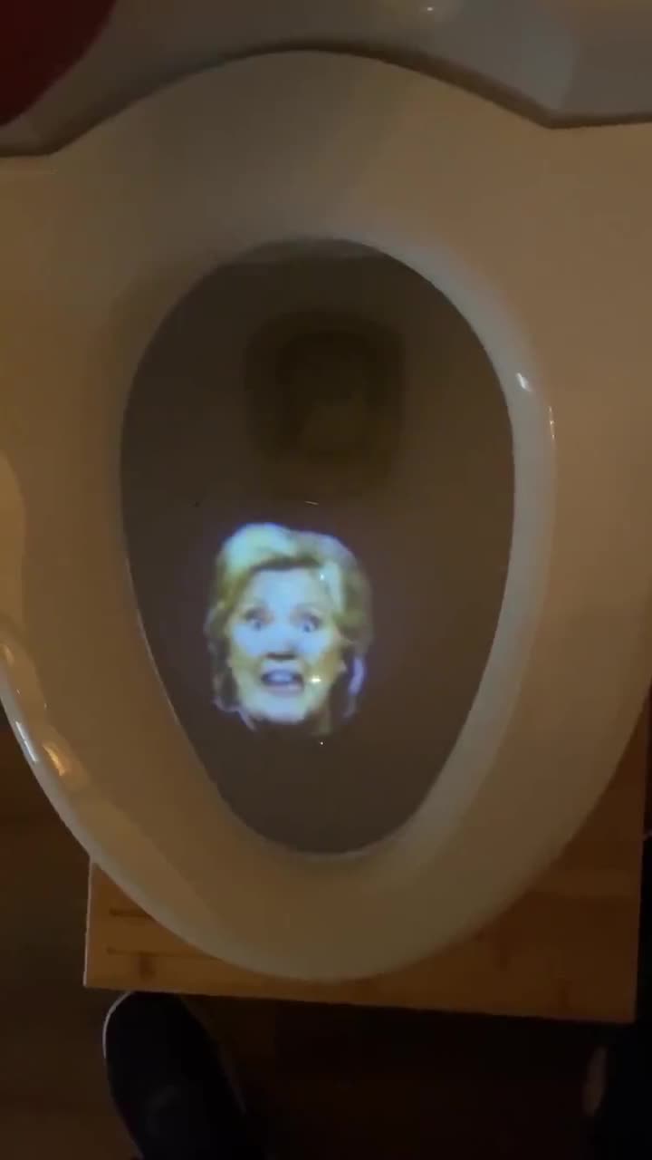 Garybank Biden Toilet Light Projector, Joe Biden Toilet Target