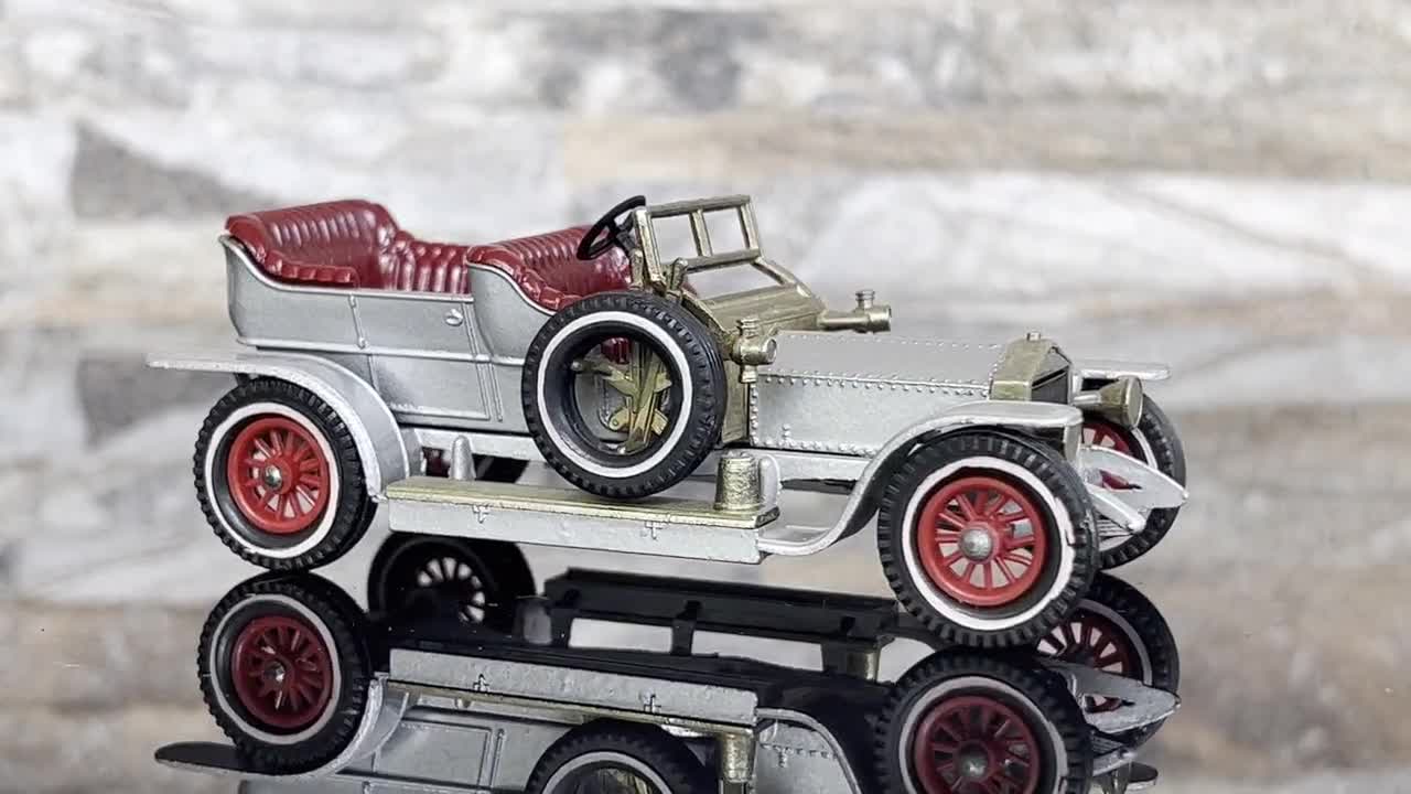 1909 Rolls - Royce Silver Ghost Roi Des Belges Stock Photo