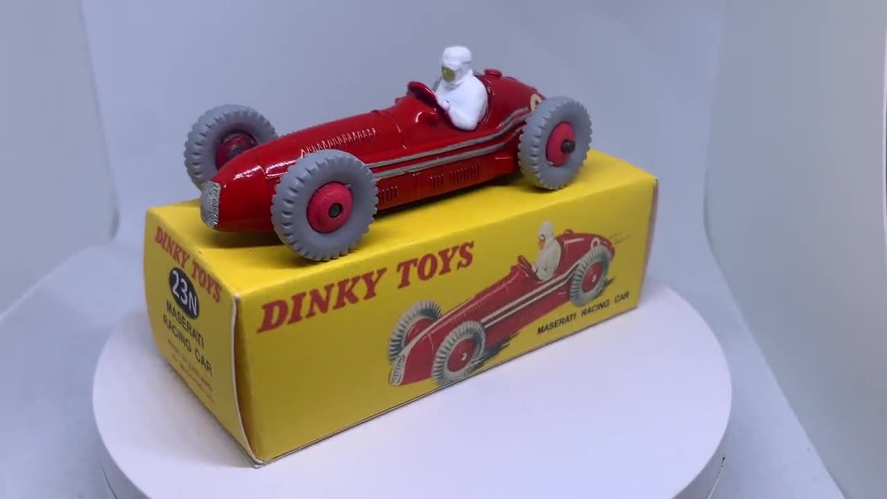 Vintage Dinky MASERATI # 231, 1950's Made in England, Rare