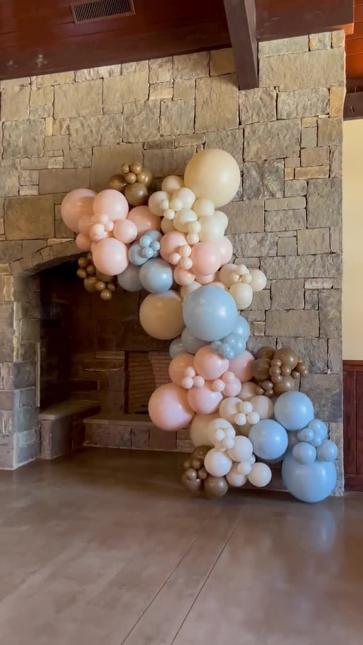 Ghirlanda Palloncini Gender Reveal DIY Garland Kit 66pz