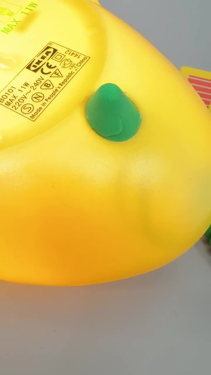 Vintage IKEA UFO Lamp LÖV in Yellow – Model B0101, 1990s - Etsy