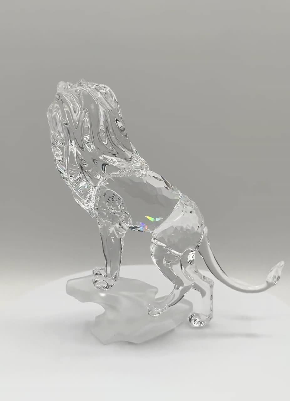 Swarovski Lion on Rock #269377 - Etsy